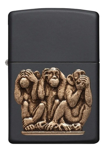 Zippo Three Monkeys Original Garantia 27941 0