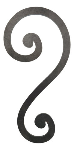 Rulo Trinidad- Rulos O Rizos De Hierro- Adorno Rejas- 2un 0