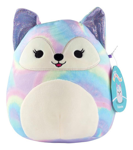 Squishmallows 8  Felexine The Rainbow Fox - Official Kellyto 0