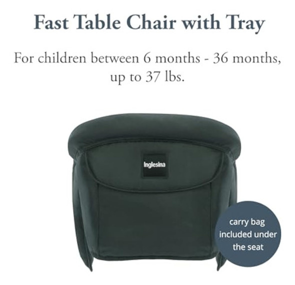 Inglesina - Fast Table Chair Con Bandeja Fast 1