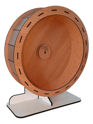 Roda Silenciosa Exercício Brinquedo Roedores Hamster 30cm 0