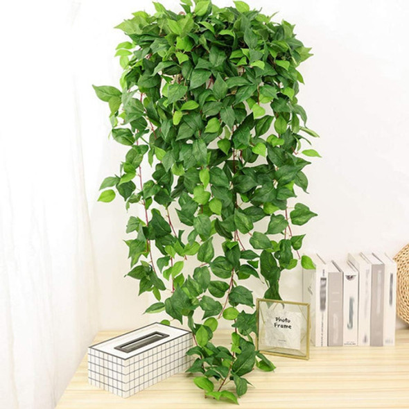Amosfun 1 Pieza Hoja Eneldo Colgar Pared, Decoración Plantas 1