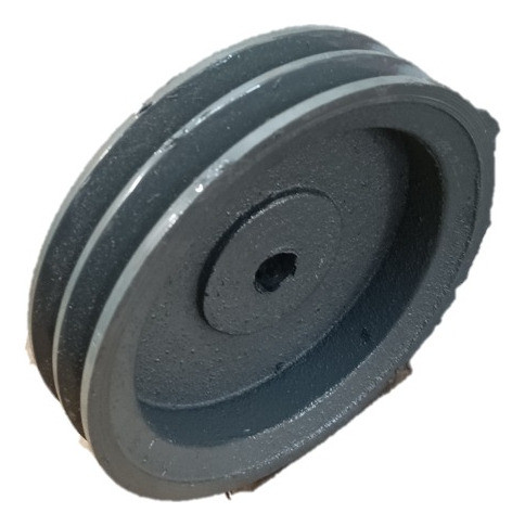 Polea De Fundición 300 Mm 2 Canales A Hierro Fundido Precio 1