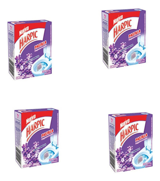 Harpic Pastilla Lavanda 20grs X 1 U. C/u 0 Harpic Pastilla Lavanda 20grs X 1 U. C/u 0