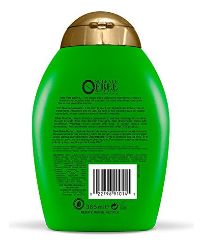 Shampoo Ogx Tea Tree + Hortelã Hidratante 385ml 1