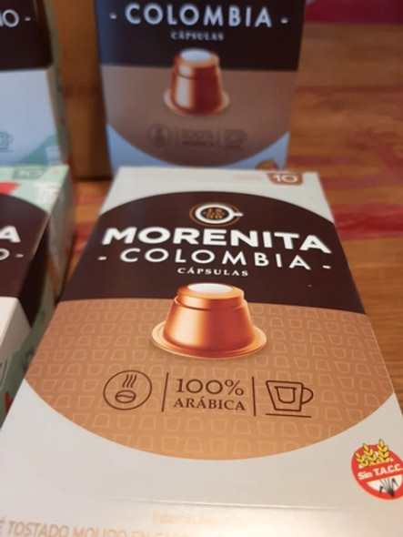 Café En Cápsulas La Morenita Colombia X 120 U Para Nespresso 1