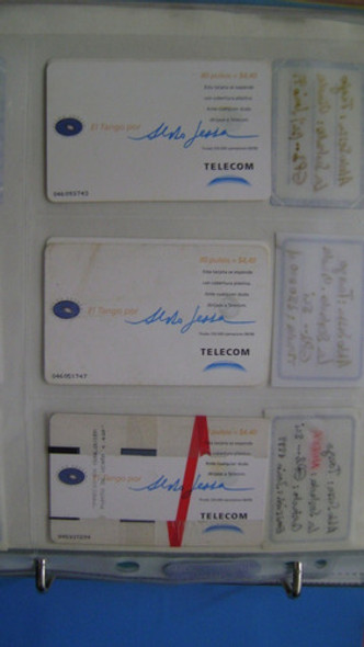 Tarjet Tel Colec Telecom Aldo Sessa Tango 4 La Sentada Gp2 U 1