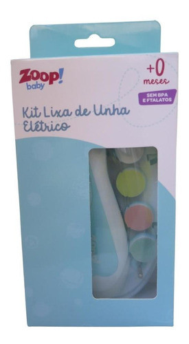 Kit Lixa De Unha Infantil Elétrico Com Estojo - Zoop Toys 1