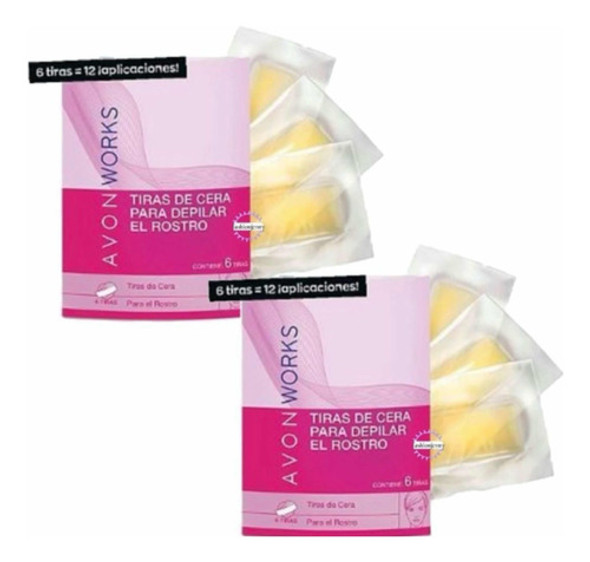 Tiras De Cera Para Depilar El Rostro Avon 0