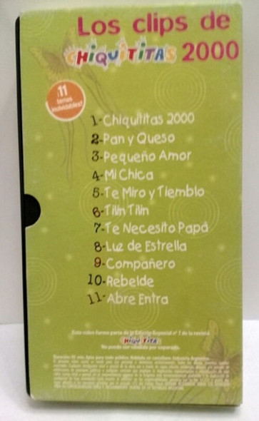 Vhs Chiquititas 2000   ( Los Clips De ...) 1