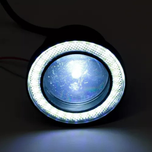 Faro Led Auxiliar Con Lupa Busca Huella Led Ojo De Angel 1