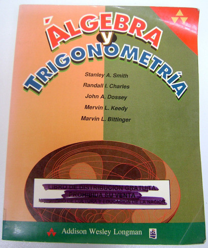 Algebra Y Trigonometria Smith Charles Dossey Leer Boedo 0