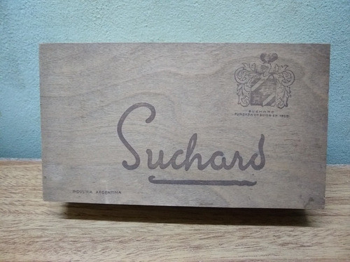 Caja De Madera Chocolates Suchard Antigua Muy Buena 0
