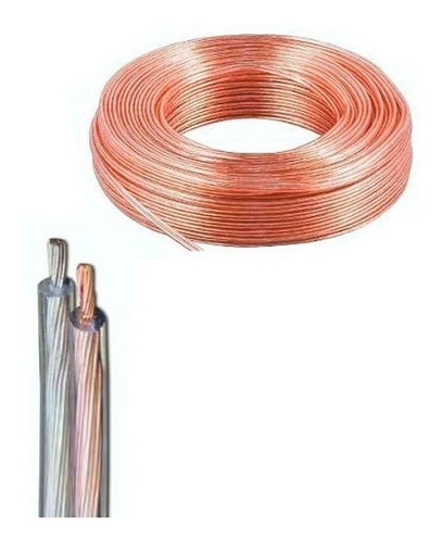 Cable Bipolar Cristal 2 X 0,35 Mm Rollo De 100 Metros 0