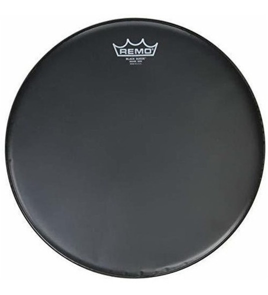 Remo Ambassador Snare Side Drumhead 14 Negro Suede Tm 1