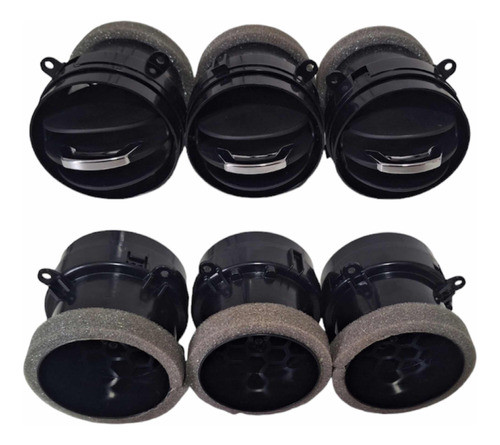 Kit 3 Difusor Ar Central Fiat Argo Cronos 100245618 Original 0