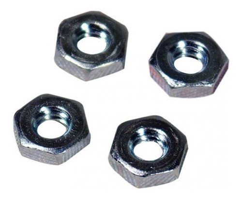 Tuercas Hexagonales Estampadas 3/16 - 1000 U. Zincadas 0