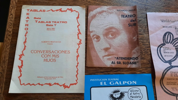 Lote 8 Programas De Teatro Inodoro Pereyra Infantil Sur Sol 1