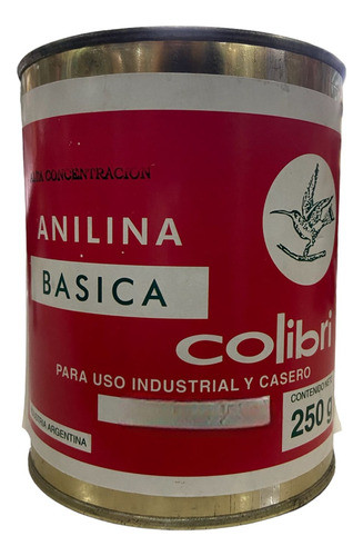 Anilina Basica Alta Concentracion 250 Grs Violeta Methyl 0