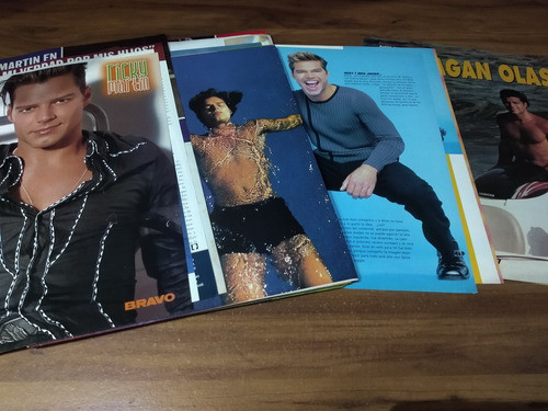 Ricky Martin * Lote 100 Paginas Revistas Clippings 0