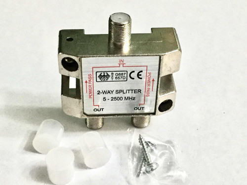 Derivador Satelital/digital 2tv 2500 Mhz Blindado Premiun (solo Venta A Usuario De Caba) 0