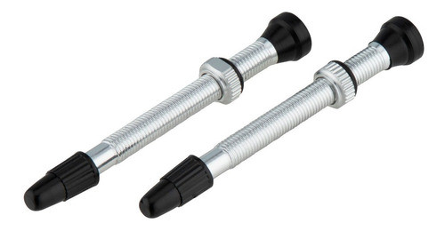Par De Valvulas Tubeless Tubelizado Presta 60 Mm Francesa 1