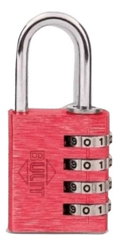 Candado Bulit Combinacion 20mm Cdbc3 20ar Aleacion Aluminio 0