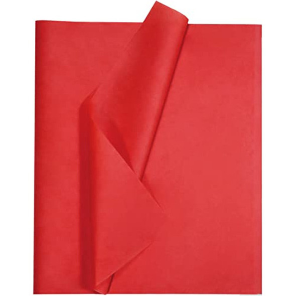 Papel De Seda 100hojas 50x35cm Rojo 0