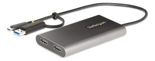 Startech - Adaptador Usb-c A 2 Hdmi (mac M1,m2,m3) 0
