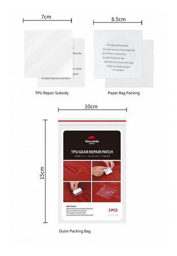 Kit De Reparación Tpu Naturehike 1