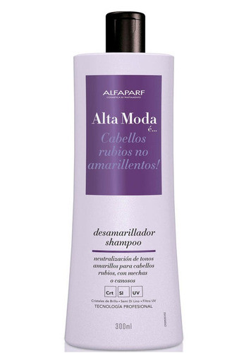 5 Alfaparf Alta Moda Shampoo Anti Reflex Desamarillador X300 1