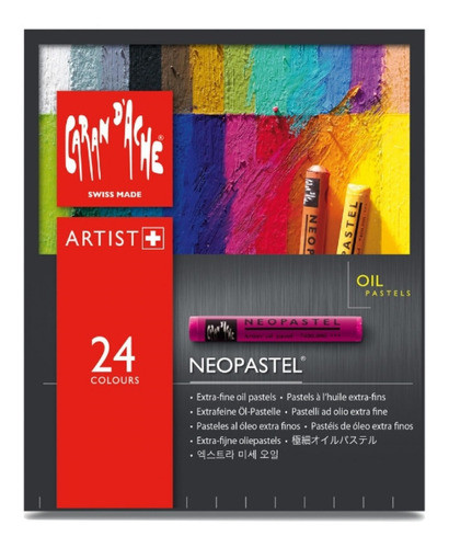 Neopastel 24 Cores Caran D´ Ache ª 0