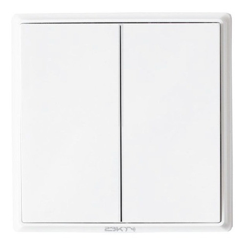 Tecla Llave Luz 2 Punto Inalambrica Interruptor 2bk No Wifi 0