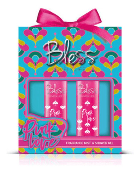 Bless Lovely Life Set Pink Love Body Splash + Shower Gel 0