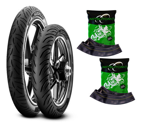 Kit Cubiertas Pirelli Super City Smash Energy + Camaras M C 0