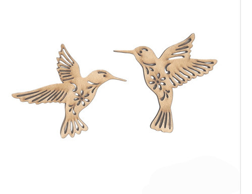 Figuras Colibrí / Picaflor 10cm Pack Por 10 Unidades 0