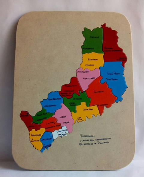 Rompecabezas De Madera De Misiones. 0