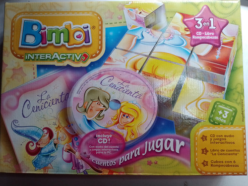 Juego Bimbi Interactivo La Cenicienta Para Niños 0
