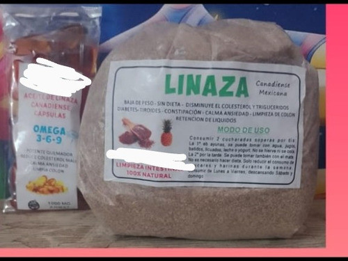 Perlas De Linaza+preparado De Linaza X 2 Meses+envío Gratis 0