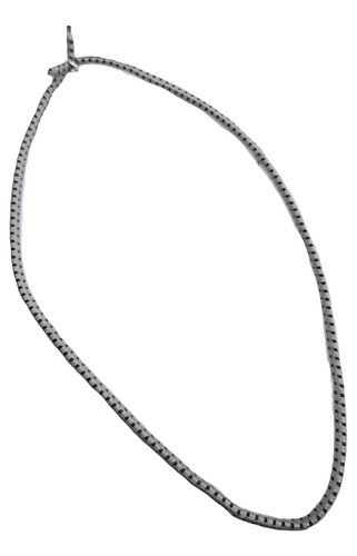 Extensor Corda Elastica Sem Gancho 60cm Cinza/preto - 5un 0