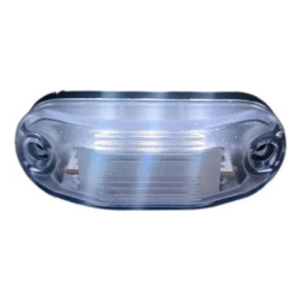 Luz De Placa Led Bivolt Cristal Caminhão Carretas Onibus 0