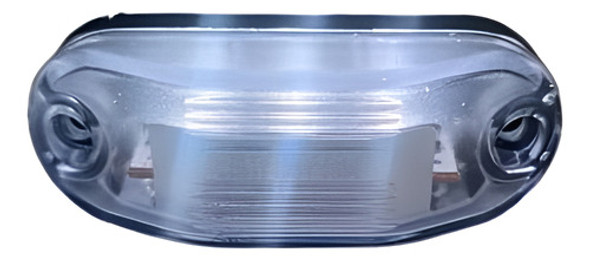 Luz De Placa Led Bivolt Cristal Caminhão Carretas Onibus 0