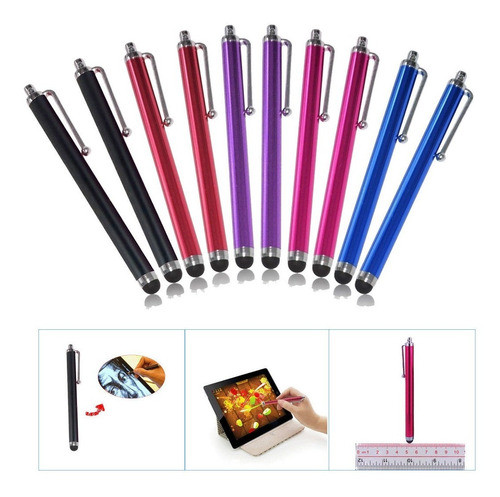 10 X Pantalla Táctil Pluma Lápiz Óptico Universal Para Iphon 0