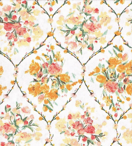 Tela Patchwork 100% Algodon De 49*49cms. 48957/02 Flores 0