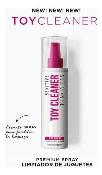Limpiador De Juguetes Atomizador Sanitizante Cleaner Erotico 1