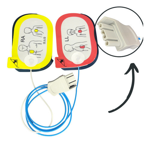 Eletrodo Adesivo Desfibrilador Dea Lifepak Physio Control 0