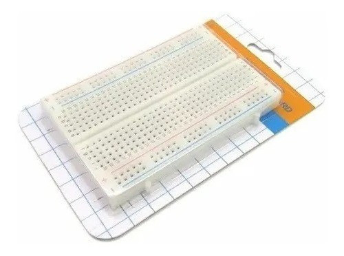 5 X Protoboard Breadboard 400 Pontos Furos Prototipo Arduino 0