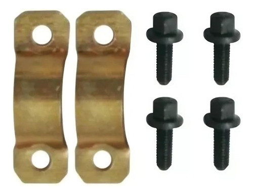 Abraçadeiras E Parafusos Cardan Cherokee Sport Em Aço Kit 0