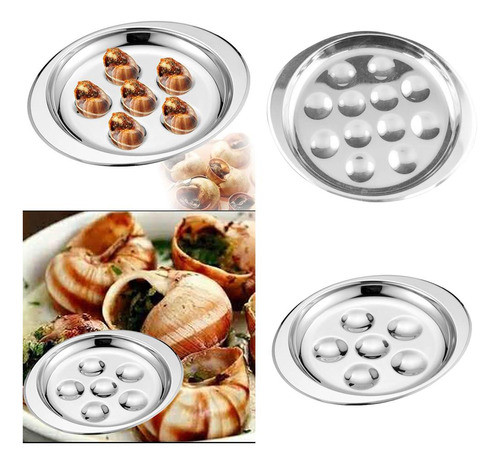 Prato De Escargot 3 Pecas 1