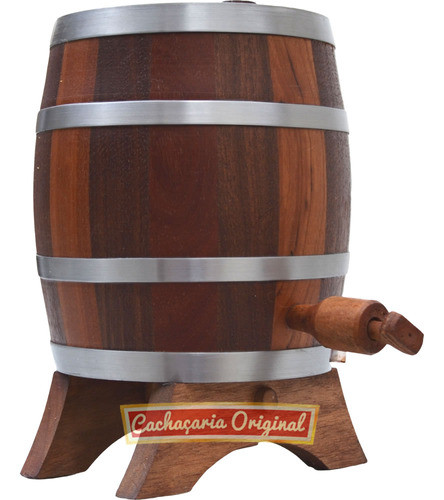 Barril Pinga Vinho Bálsamo Vertical 1litro Madeira 1